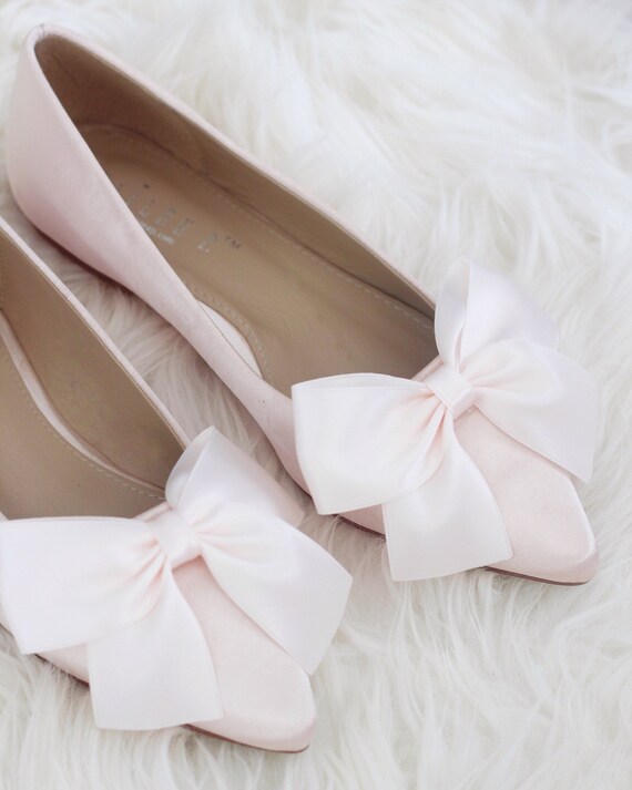 dusty pink bridesmaid shoes