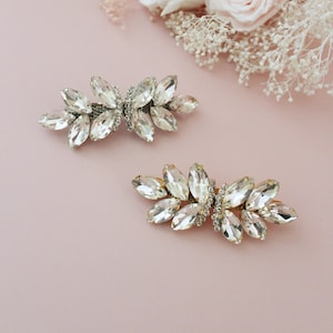 Barrette ornée de bijoux papillon, accessoires pour cheveux de mariage, bijoux de mariée en strass, peigne pour cheveux de mariée, cadeau de demoiselle d'honneur, accessoires pour cheveux de mariée