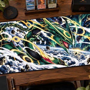 Mega Rayquaza Playmat - Etsy