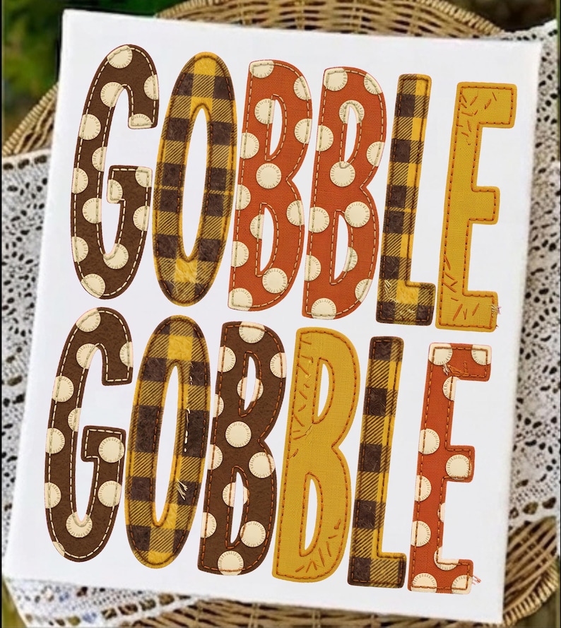 Retro Thanksgiving SVG, Gobble PNG ,Thanksgiving Shirt Design, Colorful Fall PNG, Pink Thanksgiving , Turkey Day Sublimation image 1