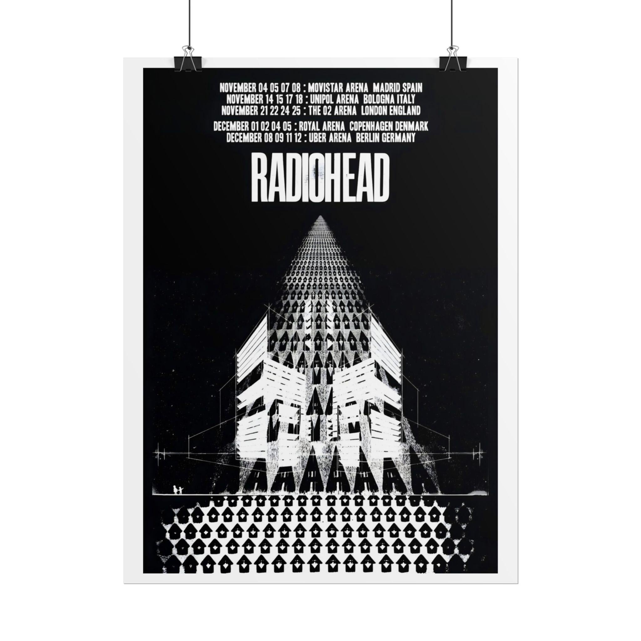 Radiohead Tour 2025 - Etsy