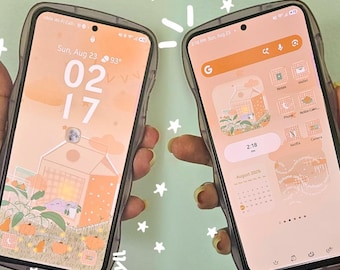 Cozy pumpkin patch 》 theme pack for iOS/ Android