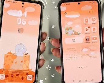 Pumpkin Cider》 theme pack for iOS/ Android