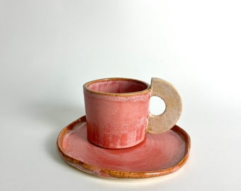 CONJUNTO DESAYUNO ROSA