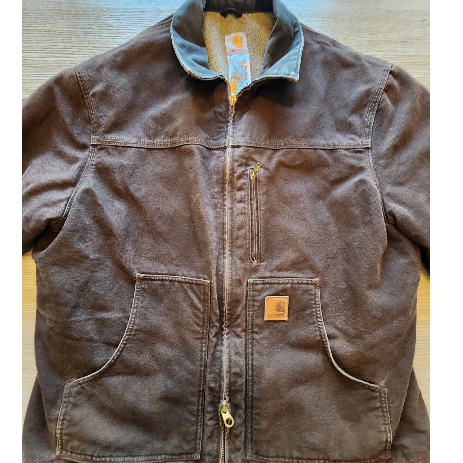 Carhartt Jacket Sandstone - Etsy