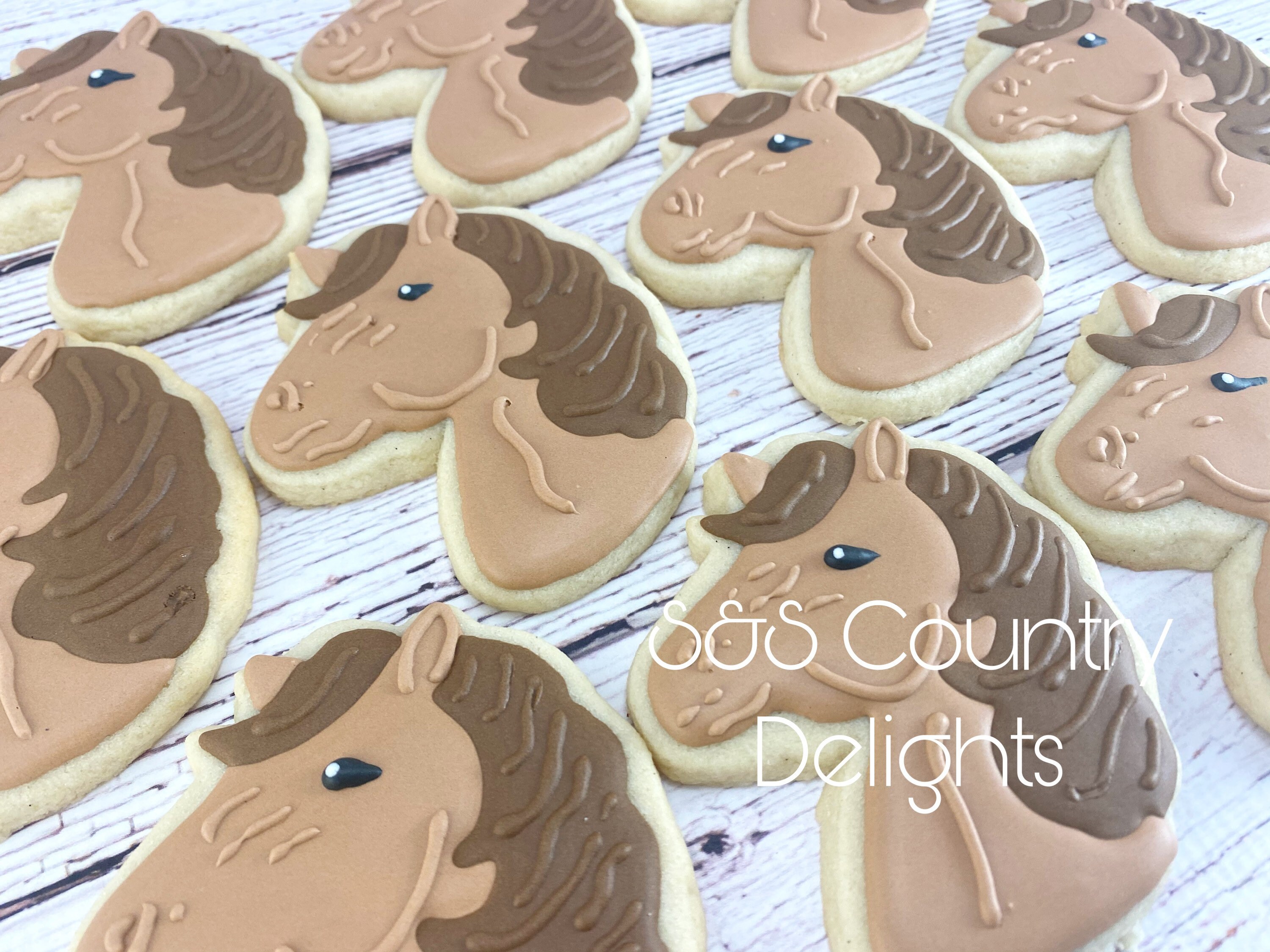 Horse Cookies Etsy