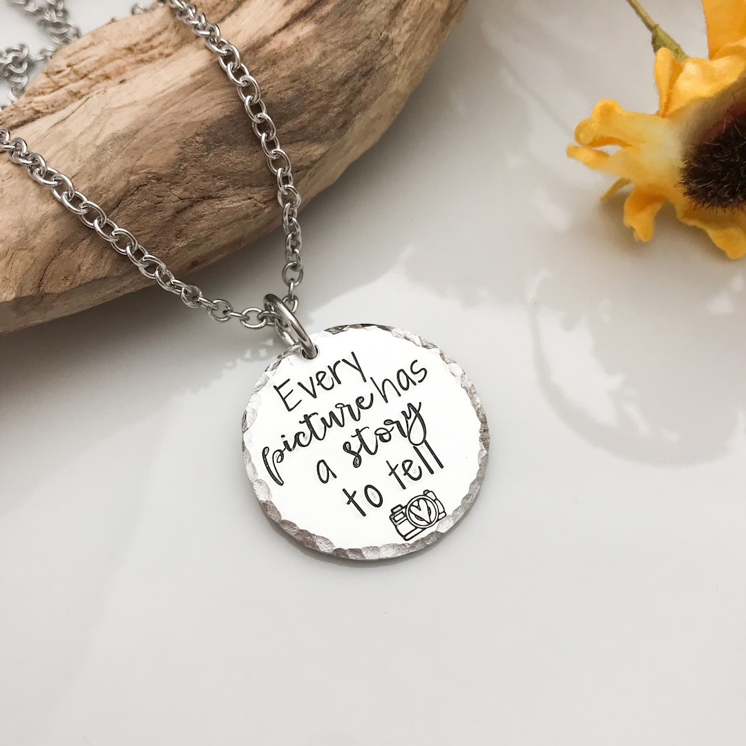 EVERY PICTURE Has a Story to Tell Necklacememory - Etsy