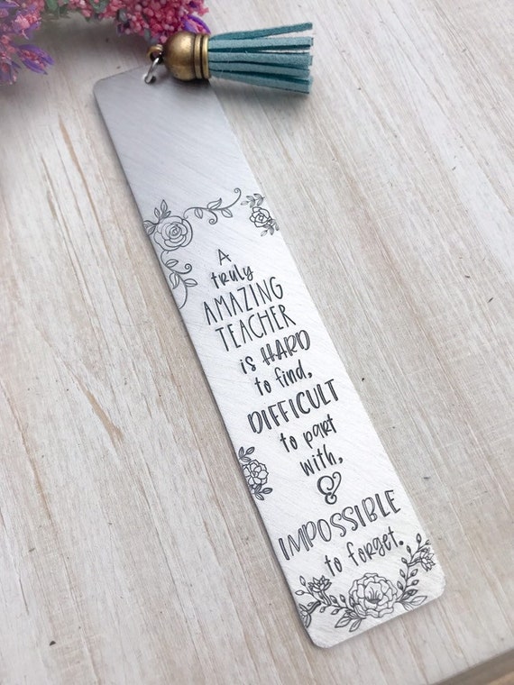 A truly amazing teacher--Teacher appreciation gift--Teacher gift--Gift for teacher--Library Gift--Custom Teacher Gift