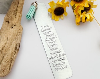 Daycare Provider Bookmark--Personalized Teacher Gift--Daycare Teacher Gift