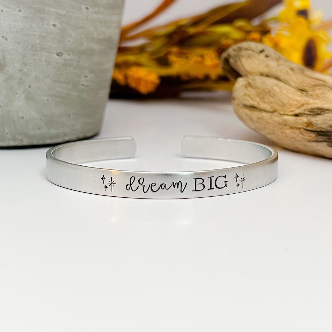 DREAM BIG Bracelet--dream Jewelry--senior Gift--graduation Gift--star ...