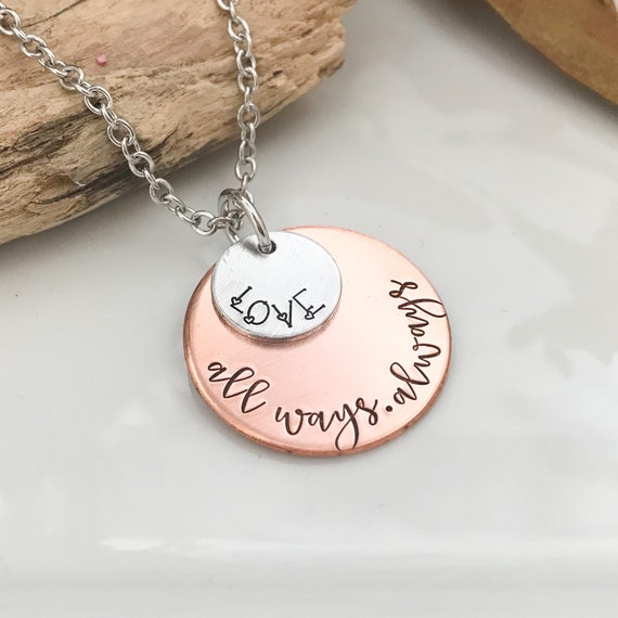 Love always necklace sale