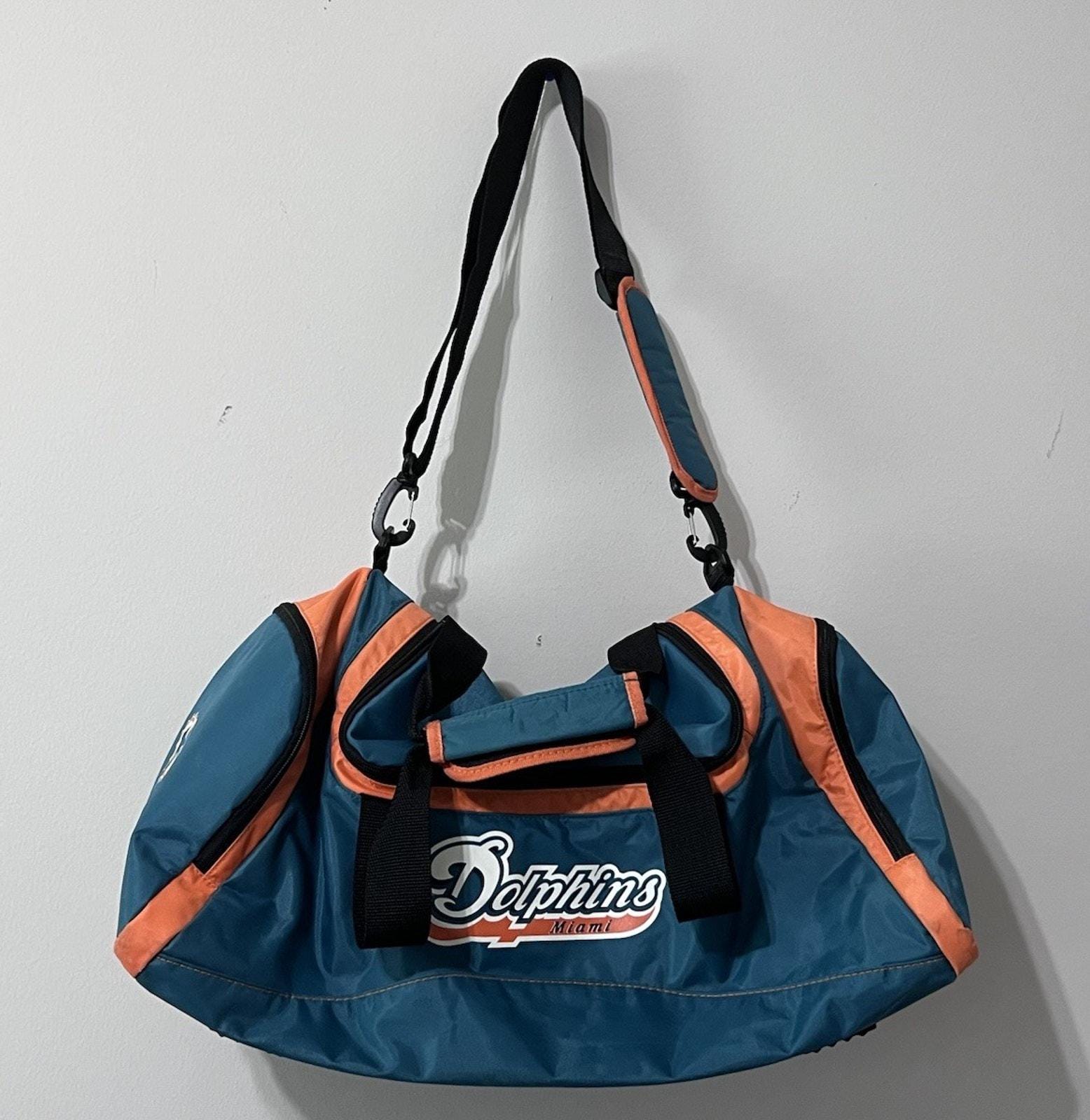 NFL マイアミ・ドルフィンズ ダッフルバッグ新品未使用 7枚 Miami Dolphins Duffle Bag - Etsy