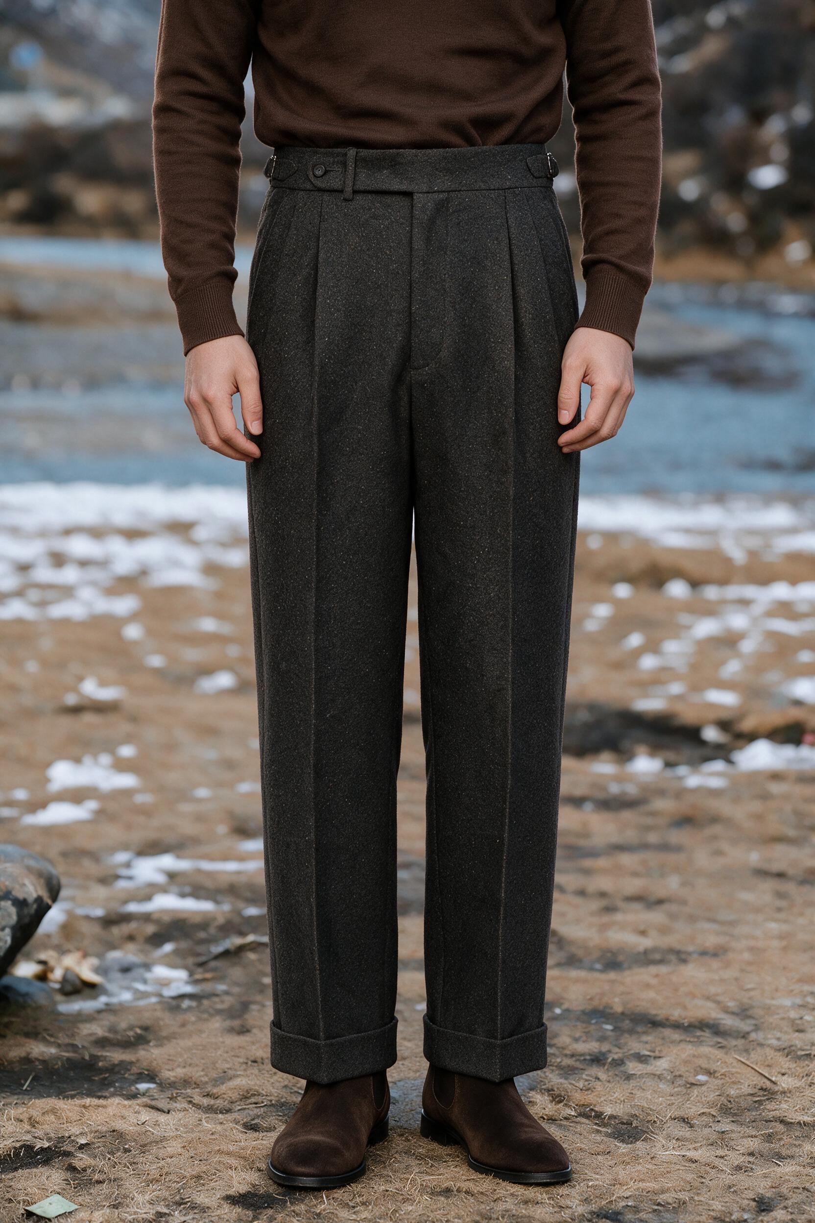 30年代〜　スラックス　ビンテージ 1930s mens pants - Etsy 日本