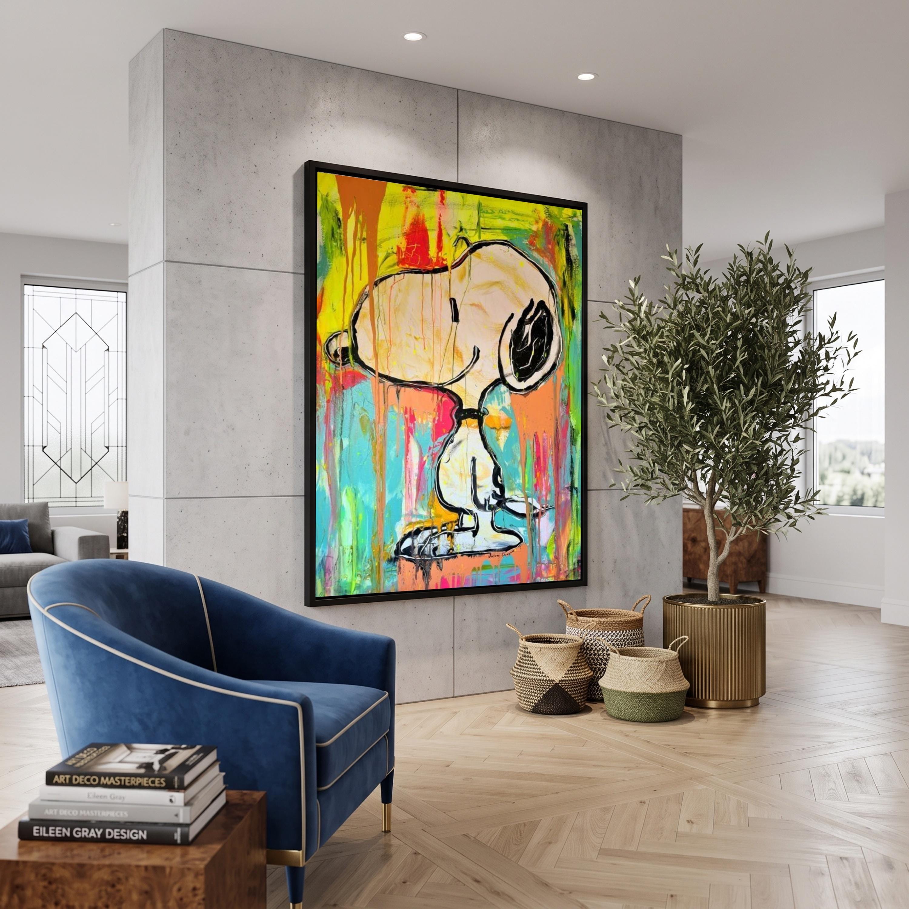 Snoopy Pop Art - Etsy