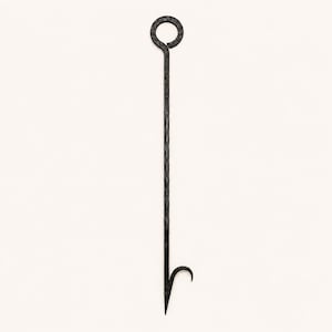 Personalized Fire Poker | Hand Forged Steel Fireplace Tool