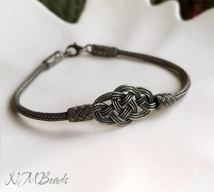 Mens love knot bracelet Clearance