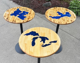 Custom Epoxy Lake Tables