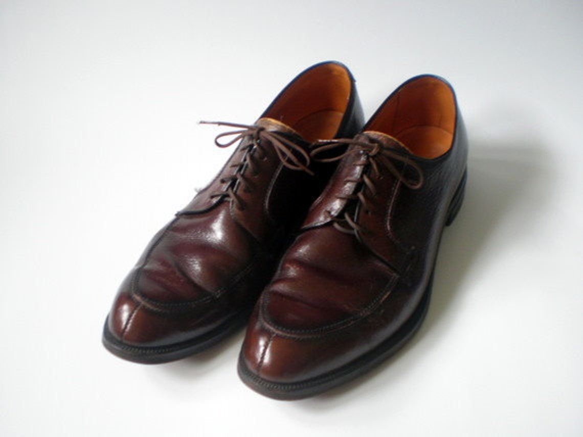 Vintage 50s Weyenberg Massagic Mens Dress Shoes // 11 | Etsy
