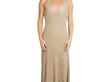 Ralph Lauren イブニングドレス sequin beads飾り サイズ0 00000000_zi_39927438-a9a7-4e2e