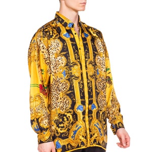 fake versace dress shirts Are there any alternatives to silk ? Like similar designs and good quality ? : r/Luxury this classic Pulled out an old Versace