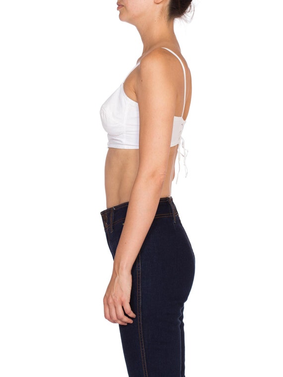 1940'S Rare Utilitarian White Cotton Bra - Etsy
