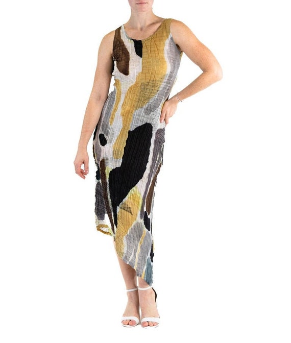 issey miyake brown dress LEAP Dress Dark Brown