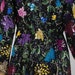 1980s Michael Novarese Tan Abstract Print Dress main image 1