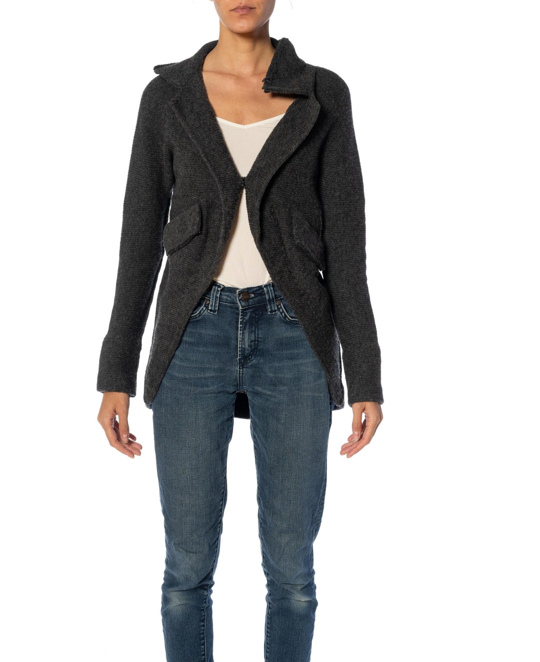Yohji Yamamoto Wool Knit Jacket 【公式通販】