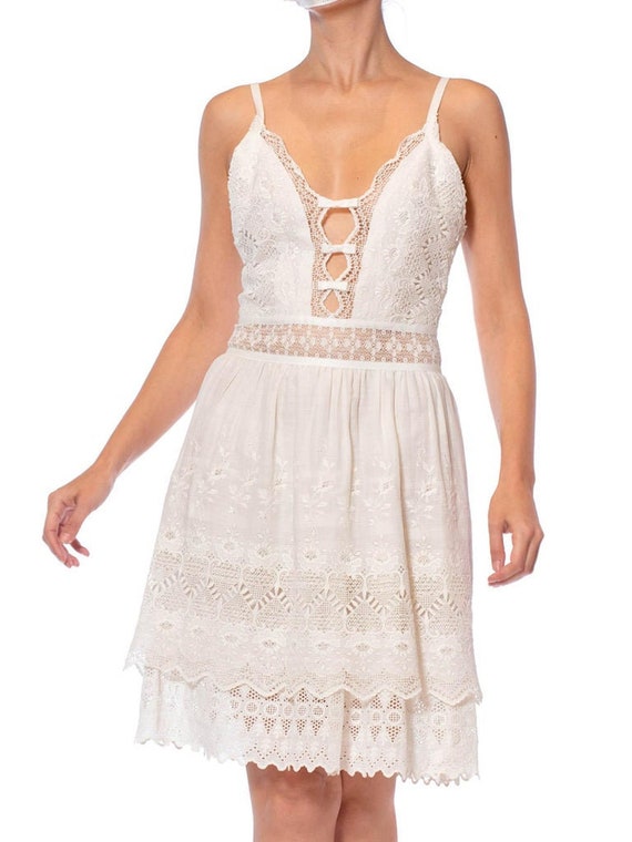 Morphew Collection White Cotton Victorian Lace Min
