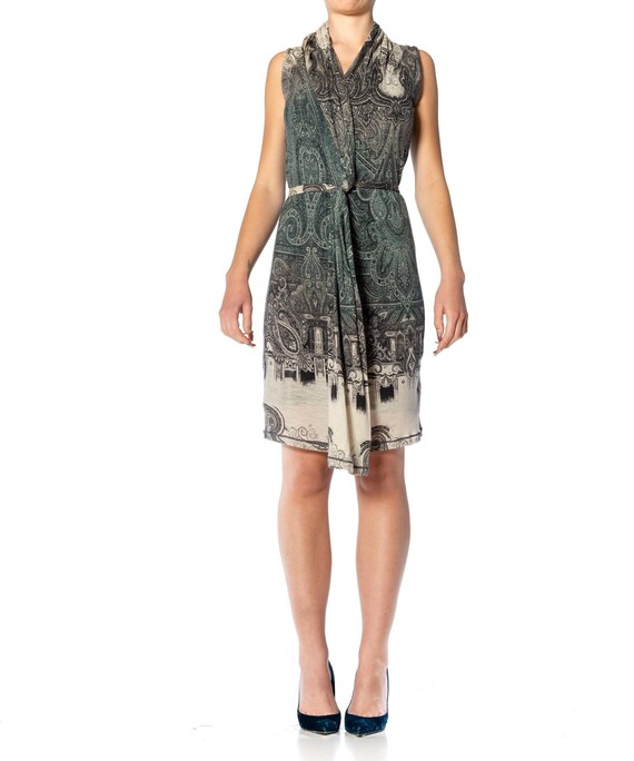 slim fit dress slacks Jean Paul Gaultier - Ribbed Short Dress with 