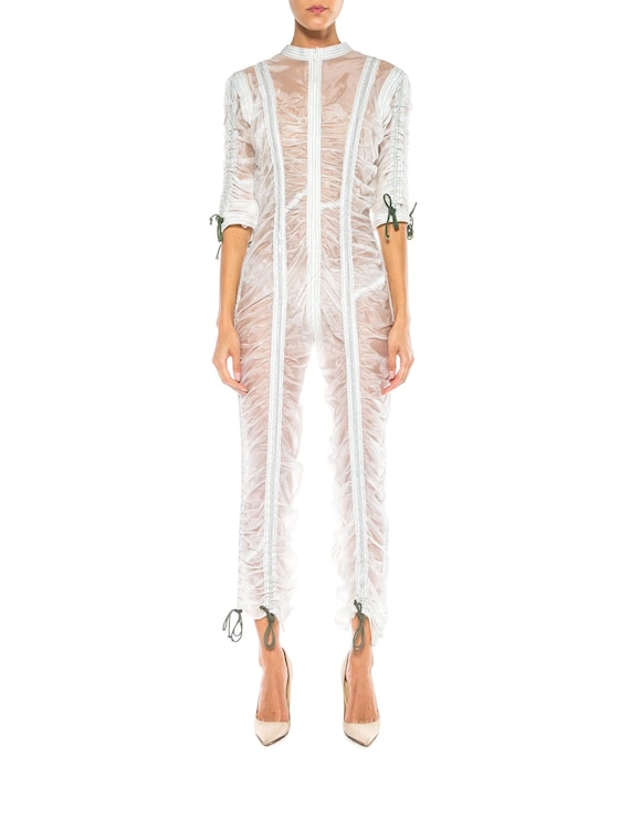 1980S Norma Kamali Nylon Omo Parachute Jumpsuit