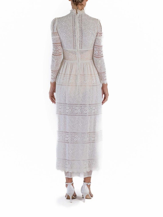 Boho Pregnant Dress Comfortable Linen Cotton One Shoulder Lace Long Sleeved Dress Photography Dress For Women main image 0