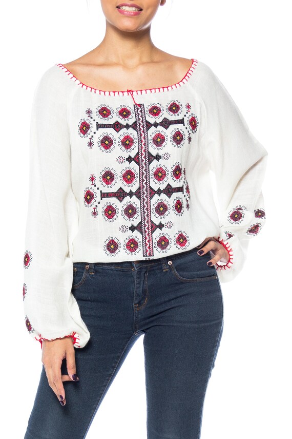 Ethnic Embroidered Top