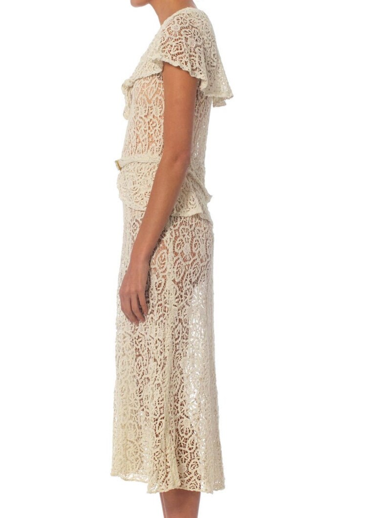 cotton lace gown