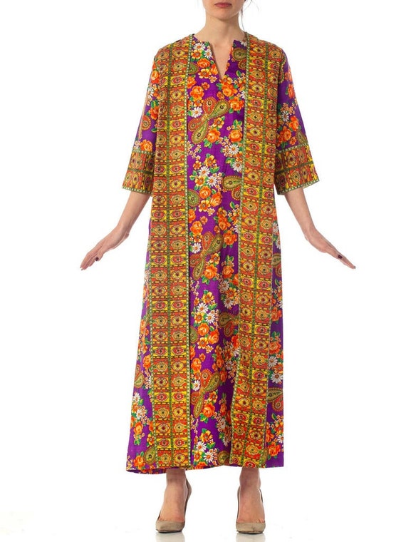 1970S Floral Kaftan