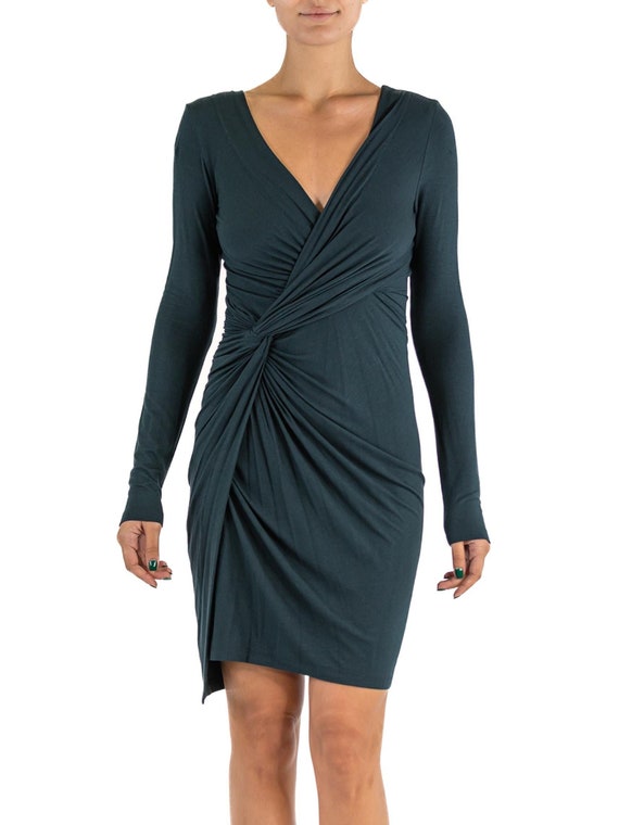 donna karan jersey dress Donna Karan New York Women's Gathered Hardware Jersey Gown