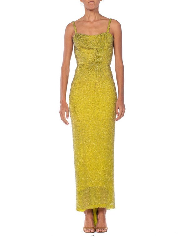 Exceptionally Rare 1940's Acid Lime Green Fully Be