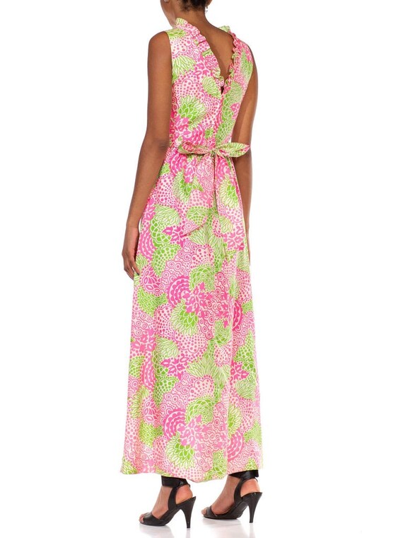 Lilly pulitzer clearance pink maxi dress