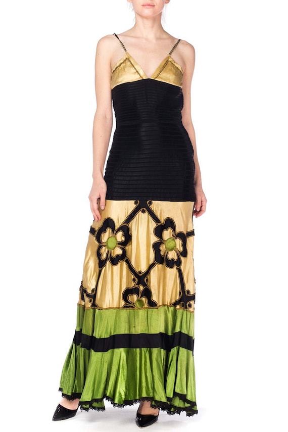 1920S/40S Morphew Collection Silk Vintage 1940'S S