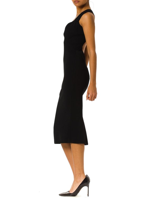 1980S AZZEDINE ALAIA  Sexy Open Back Dress - image 3