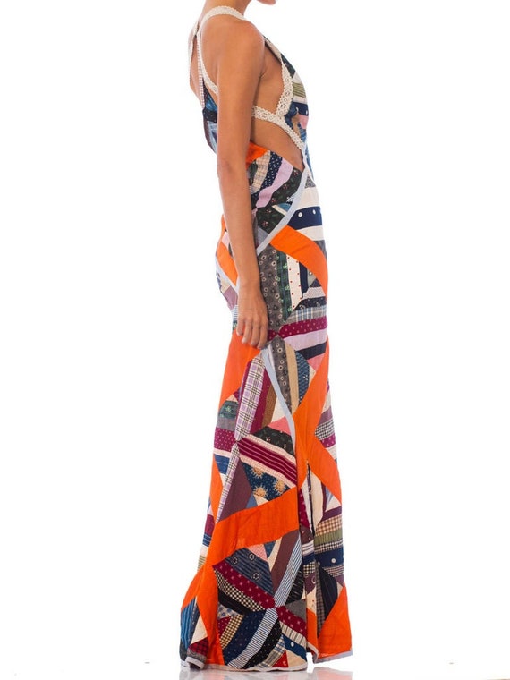 MORPHEW COLLECTION Patchwork Cotton Summer Gown M… - image 7