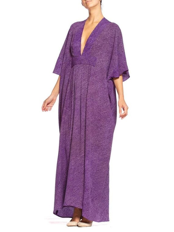 Morphew Collection Kaftan Made From Hand-Dyed Japa
