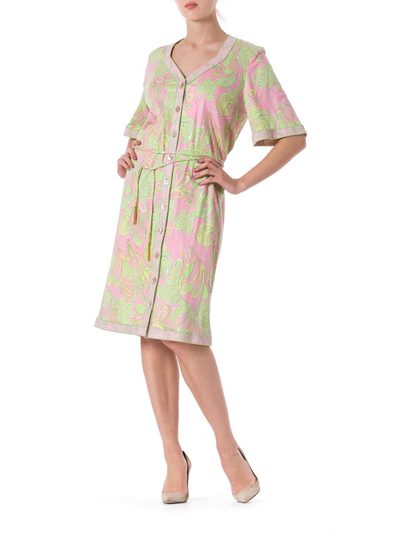 1960s Averardo Bessi MOD Abstract Psychedelic Robe