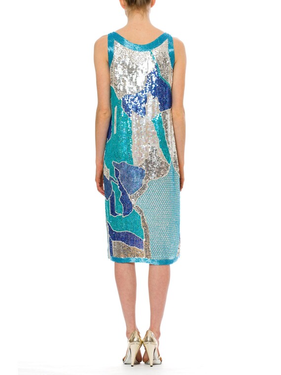 white christmas dresses The Short Sleeve Ballet Dress in Aquamarine main image 0