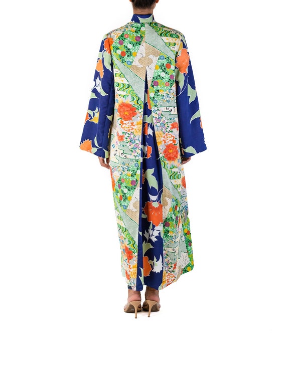 MORPHEW COLLECTION Japanese Kimono Silk Long Dust… - image 4