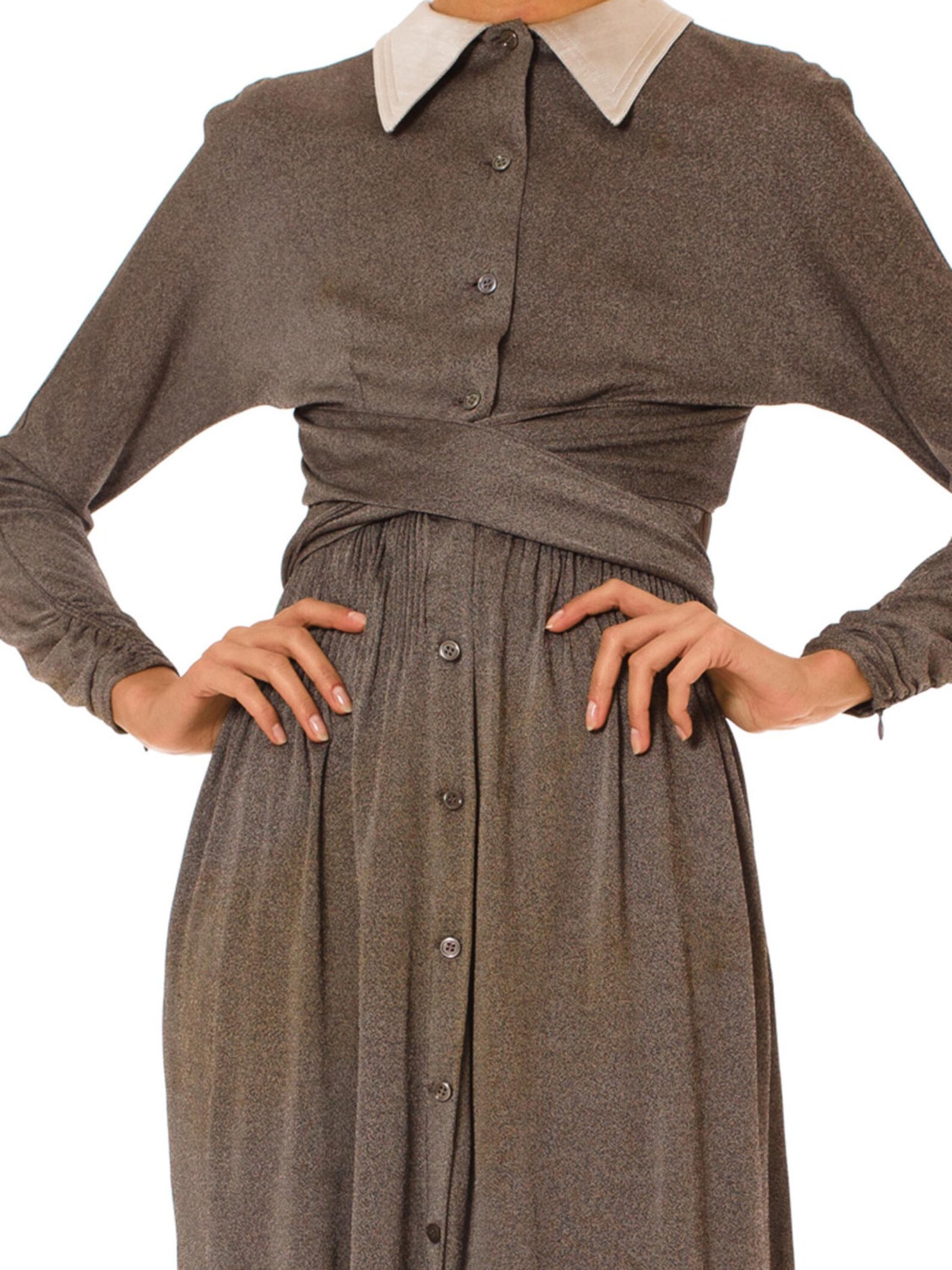 1970s Geoffrey Beene Jersey Pant Suit main image 1