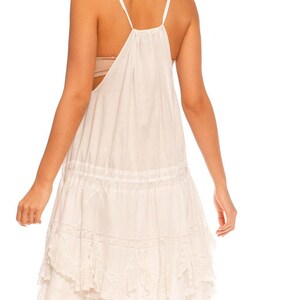 Victorian Morphew Collection White Cotton Lace Dress image 6