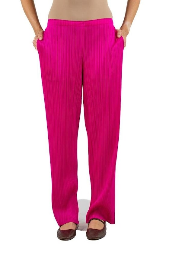 90s ISSEY MIYAKE pleats wide pants