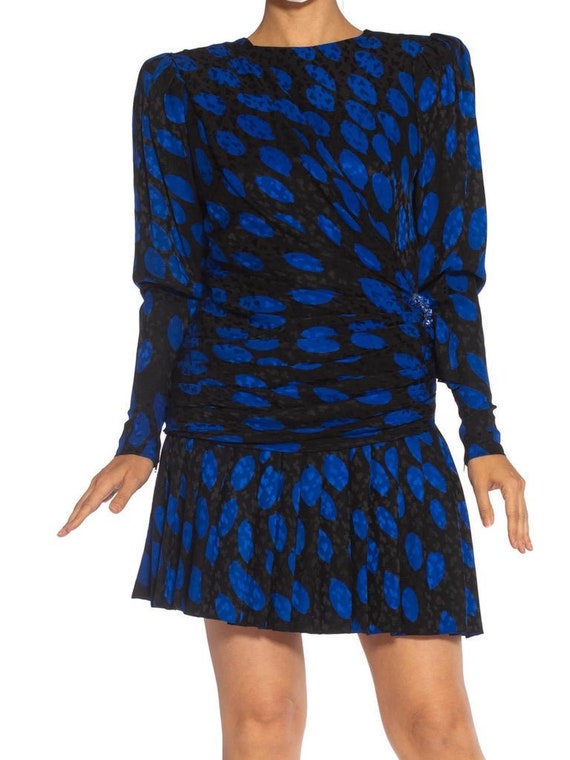 givenchy dress blue Givenchy Girls Striped Linen Dress in Blue main image 0
