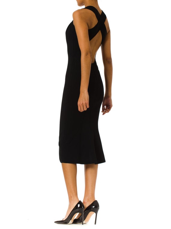 1980S AZZEDINE ALAIA  Sexy Open Back Dress - image 4